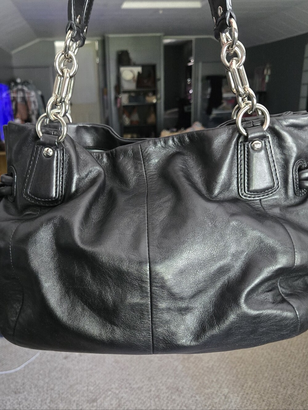 Coach Kristin Leather Satchel - Picture 6 of 12